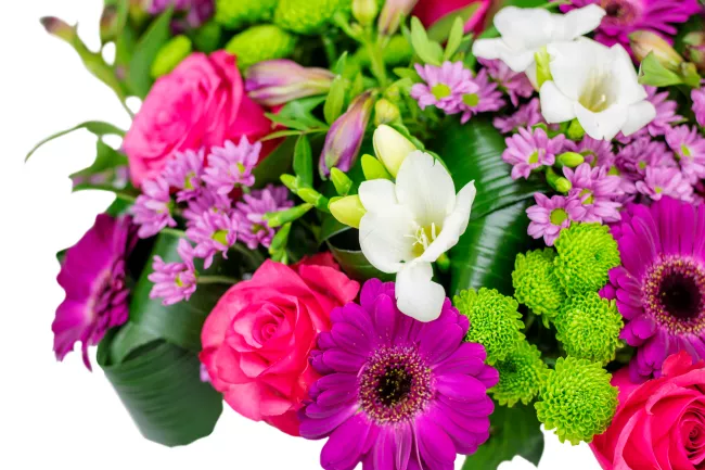 Bouquet of pink flowers